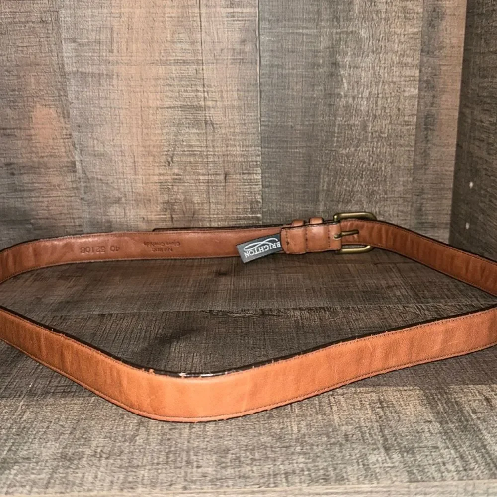BRIGHTON -Glove Cowhide Leather Belt- size‎ 40